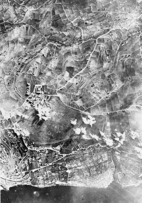 [Photo] Aerial view of RAF Hal Far while under Italian attack, Malta ...