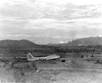 B-17E Fortress “Sally” at 7-Mile Aerodrome, Port Moresby, New Guinea, May 22 1943. This was the personal transportation aircraft for LGen George Kenney, commander of Allied Air Forces, Southwest Pacific Area.