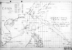 Task Force 38 operational track for Operation Gratitude into the South China Sea, Dec 30, 1944 through Jan 26, 1945.