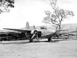 A-20A Havoc “Hell & Fire” of the 89th Bombardment Squadron at 3-Mile Airstrip of the Port Moresby Aerodrome complex, Australian Papua New Guinea, Jan-May 1943.