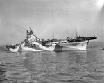 USS Yorktown (Essex-class) in the Puget Sound, Washington, United States, 6 Oct 1944.