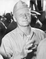 United States Navy Admiral Chester Nimitz, 1944, location unknown.