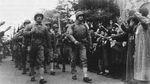 US Marines entering Tianjin, China, 30 Sep 1945, photo 1 of 2