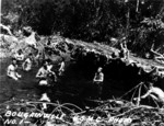 US Marines resting and bathing, Bougainville, Solomon Islands, 1943-1944