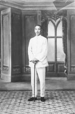 Portrait of Chiang Kaishek, Jun 1923; taken in a studio in Guangzhou, Guangdong Province, China