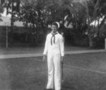 US Navy submariner, 1943-1945; he was likely a crewmember of USS Billfish, USS Bowfin, or USS Burrfish