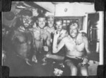 Crew members of USS Burrfish, 1943-1945