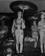 Soldiers of the Chinese 70th Army at Keelung, Taiwan, circa 2 Nov 1945