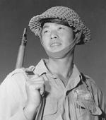 A Chinese soldier in India, 1944