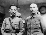 Zhang Xueliang and Chiang Kaishek, date unknown