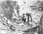 Wounded US Marine, Guam, Jul-Aug 1944
