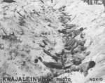 Fallen Japanese naval infantrymen, Kwajalein, Marshall Islands, Jan-Feb 1944