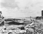 Landing beach, Saipan, Mariana Islands, late Jun 1944