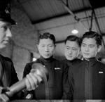Chinese cadets receiving instructions at a British naval academy, 1943-1945