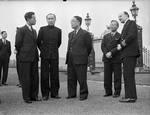 Chinese dignitaries at a British naval academy which a number of Chinese cadets attended, 1943-1945