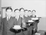 Chinese cadets in a British naval academy in training as stewards, 1943-1945