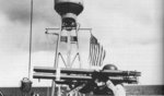 PT-354 of MTB Squadron 25 with a mount of multiple M1 Bazooka rocket launchers positioned abaft the mast, Taboga Naval Station, Panama Canal Zone, 17 Dec 1943.