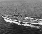 USS South Dakota in Puget Sound, Washington, United States, 21 Aug 1944, photo 4 of 4.