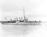 USS Reuben James underway, 29 Apr 1939.