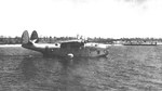 The squadron commander’s plane, a rare PBM-1D variant, with Patrol Squadron VP-55 flying Neutrality Patrols, probably at Jacksonville, Florida, United States, 1941.