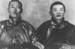 Sükhbaatar and Choibalsan, early 1920s