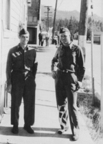 Members of US 5332nd Brigade (Provisional) Jerry Martin and 