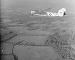 Consolidated Liberator Mark IIIA of RAF No. 224 Squadron returning to Beaulieu, Hampshire, United Kingdom, following a mission to escort a North African convoy, circa 1943.