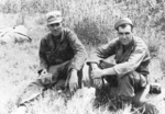 Members of US 5332nd Brigade (Provisional) Bill Howard and Jake, Burma, 1945