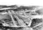 Aerial view of Nadzab Airfield, Territory of New Guinea, 1944