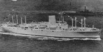 Cargo-passenger ship Ancon underway, circa 1939-1941