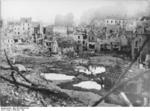 Saint-Lô in ruins, France, Jun-Jul 1944