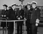 Commissioning ceremony of USS New Jersey, Philadelphia Navy Yard, Pennsylvania, United States, 23 May 1943, photo 24 of 25