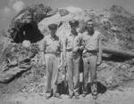 US servicemen in Kwajalein, Marshall Islands, 1944