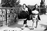Waclawa Jadziak and her daughter Janina starting their trek out of Warsaw, Poland, Sep 1939