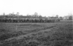 US 5332nd Brigade (Provisional) pack mules preparing to march out of Camp Landis, Kachin, northern Burma, 17 Dec 1944