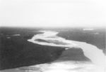 View of Irrawaddy River near Myitkyina, Kachin, Burma, Dec 1944; photo taken by personnel of US 5332nd Brigade (Provisional)