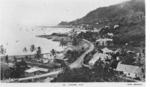 Postcard featuring scene of Levuka, Fiji, 1940s