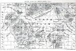 1919 British Admiralty chart of Scapa Flow, Orkney Islands, Scotland, United Kingdom.