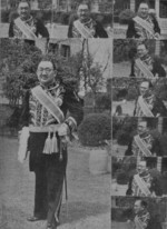 Series of portraits of Kong Xiangxi (H. H. Kung) in full dress during King George VI