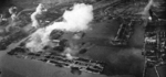 Surabaya under attack, Java, Dutch East Indies, 17 May 1944, photo 1 of 2