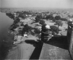 Northeast corner of Taj Mahal grounds, Agra, India, late 1944