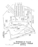 Plan of Flensburger Schiffbau, Flensburg, Germany, circa 1940s