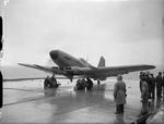 Firebrand IV aircraft aboard HMS Illustrious on the Clyde, Scotland, United Kingdom, 8-9 Feb 1943, photo 10 of 10