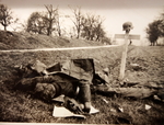 Killed German soldier, Italy, 1945