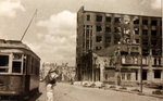 Damaged building, location and date unknown, photograph taken by a German photographer