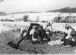 Ethnic Ukrainian troops of German 14th Waffen Grenadier Division with 5 cm PaK 38 gun, Mar 1944