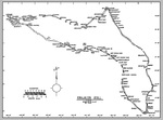 1959 chart of Kwajalein Atoll, Marshall Islands.