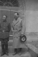 General Tang Enbo and photographer Harrison Forman, Henan Province, China, early 1943
