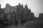 Civilians in ruined city of Changde, Hunan Province, China, 25 Dec 1943