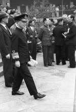 Admiral Chen Shaokuan arriving at the Second Plenary Session of the National Political Council, Chongqing, China, 17 Nov 1941